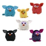 Peluche furby 20 cm 728 122 - 08940013 8425611301049 peluche licence hasbro orange blanc