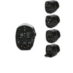 Adaptateur samsonite electronique universel - prises usb noir