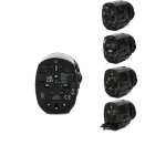 Adaptateur samsonite electronique universel - prises usb noir
