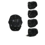 Adaptateur samsonite universel - prises usb a & c noir