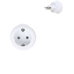 Adaptateur voyage go travel electrique europe - suisse blanc