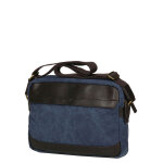 Besace g�rard h�non safari 34 cm marine bleu