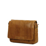 Besace the chesterfield brand richard cognac marron