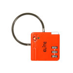 Cadenas � c�ble � code tsa elite orange