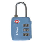 Cadenas  code tsa arial bleu clair