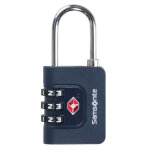 Cadenas � code tsa samsonite midnight blue bleu