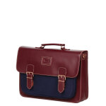 Cartable adulte tann's seattle 36 cm bordeaux rouge