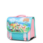 Cartable animal crossing 38 cm cp / ce1 / ce2 vert
