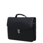 Cartable en cuir homme g�rard h�non access 38 cm noir