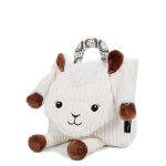 Cartable les déglingos muchachos le lama 25 cm blanc Cartable les déglingos muchachos le lama 25 cm blanc