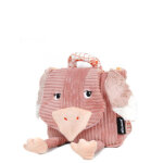 Cartable les déglingos pomelos l'autruche 25 cm rose Cartable les déglingos pomelos l'autruche 25 cm rose