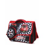 Cartable hot wheels race ready 38 cm cp / ce1 / ce2 noir
