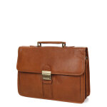 Cartable katana premium 38 cm gold marron