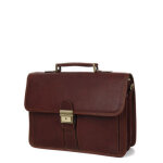 Cartable katana premium 38 cm marron