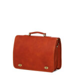Cartable katana premium 40 cm gold marron