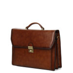 Cartable katana hype 38 cm - 2 soufflets marron