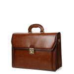Cartable katana hype 40 cm - 4 soufflets marron