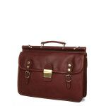 Cartable katana premium vintage 41 cm marron