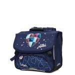 Cartable lola espeleta disco 38 cm cp / ce1 / ce2 marine bleu