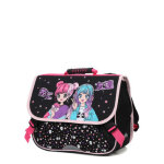 Cartable manga kawaii 38 cm cp / ce1 / ce2 noir