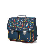 Cartable oberthur action movie 38 cm cp / ce1 / ce2 bleu