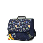 Cartable oberthur geek level up 38 cm cp / ce1 / ce2 marine bleu