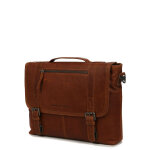 Cartable ordinateur the chesterfield brand veneto 13 pouces cognac marron
