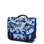 Cartable phil�as wild dino 38 cm cp / ce1 / ce2 bleu