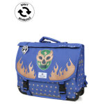 Cartable rversible pol fox catch 38 cm cp / ce1 / ce2 bleu