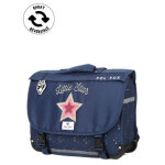 Cartable rversible pol fox star blue 41 cm ce2 / cm1 / cm2 bleu