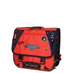 Cartable primaire fille pas cher wonder woman believe 38 cm rouge