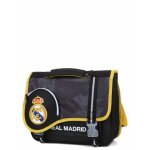 Cartable real madrid 1902 - 38 cm cp / ce1 / ce2 noir