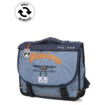 Cartable rversible pol fox airplane 35 cm cp / ce1 bleu