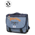 Cartable r�versible pol fox airplane 35 cm cp / ce1 bleu