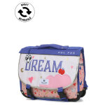 Cartable r�versible pol fox dream 35 cm cp / ce1 rose