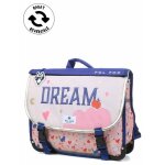 Cartable r�versible pol fox dream 38 cm cp / ce1 / ce2 rose