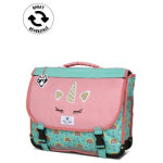 Cartable réversible pol fox rainbow 38 cm cp / ce2 rose / vert Cartable réversible pol fox rainbow 38 cm cp / ce2 rose / vert