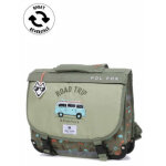 Cartable r�versible pol fox road trip 35 cm cp / ce1 vert solde