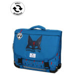 Cartable rversible pol fox wonder fox blue 38 cm cp / ce2 bleu