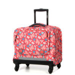 Cartable  roulettes delsey bts 45. 5 cm - 4 roues rose imprim