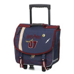 Cartable  roulettes harry potter quidditch 07 - 38 cm cp / ce2 gris