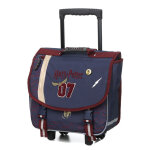 Cartable � roulettes harry potter quidditch 07 - 38 cm cp / ce2 gris