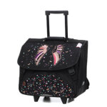 Cartable  roulettes lkmj dream 41 cm ce2 / cm1 / cm2 noir