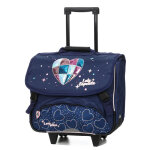 Cartable � roulettes lola espeleta disco 38 cm cp / ce1 / ce2 marine bleu