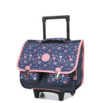 Cartable � roulettes lulu castagnette 38 cm cp / ce1 / ce2 bleu