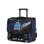Cartable � roulettes olympique de marseille goal 41 cm bleu noir