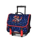 Cartable  roulettes snowball kid robot dino 41 cm ce2 / cm2 bleu