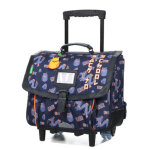 Cartable � roulettes tann's adam 38 cm cp / ce1 / ce2 bleu