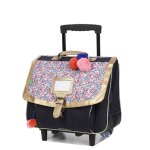 Cartable � roulettes tann's antonia 38 cm cp / ce2 bleu