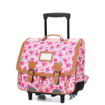 Cartable � roulettes tann's aurore 41 cm ce2 / cm1 / cm2 rose